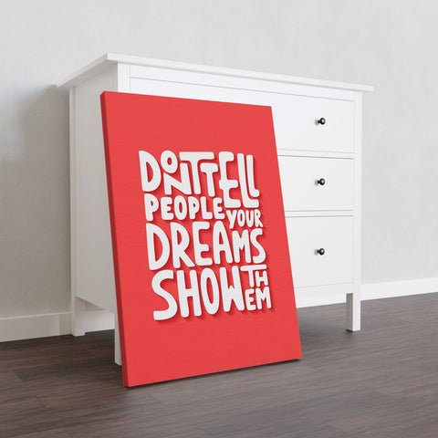Dont Tell Show Them