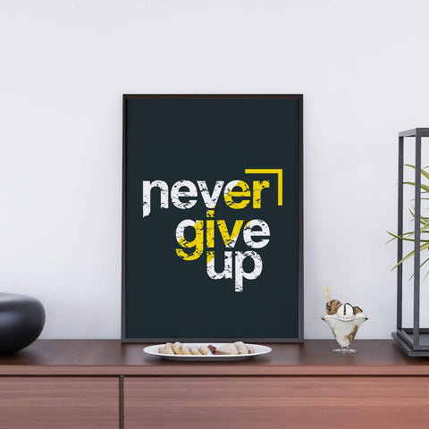 Never Give Up Yo!!!