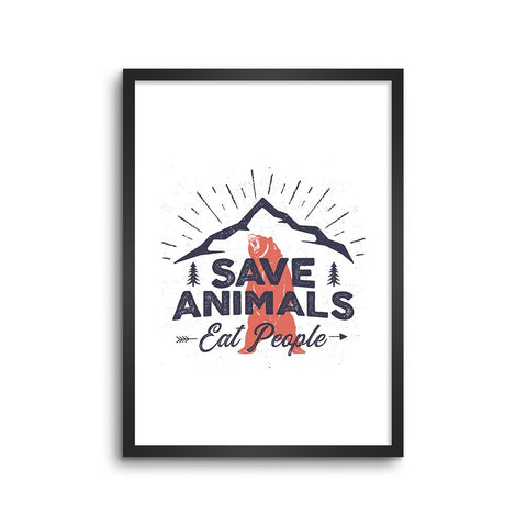 Save Animals Eat People