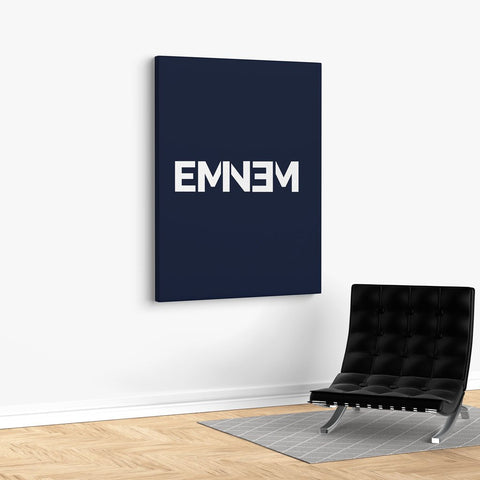 Eminem Minimal Text Art