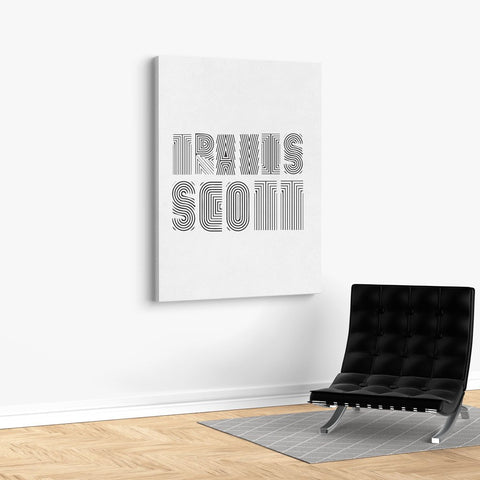 Travis Scott Textual Art