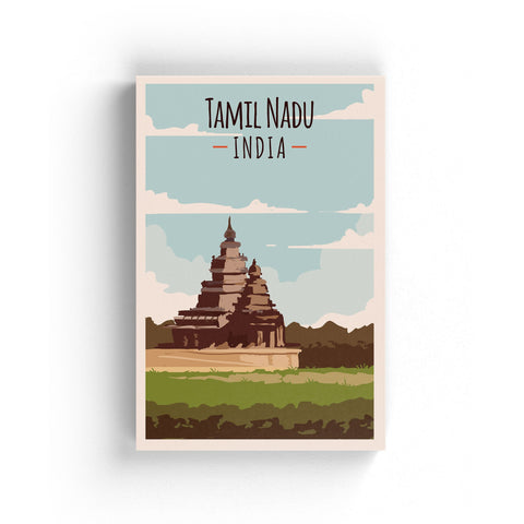 Tamil Nadu famed for its Dravidian-style Hindu temples