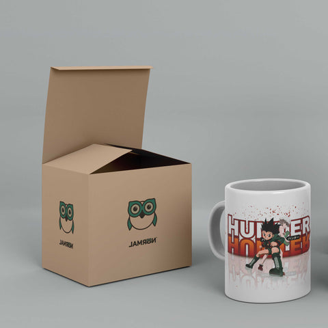 Hunter Anime White Ceramic Mug