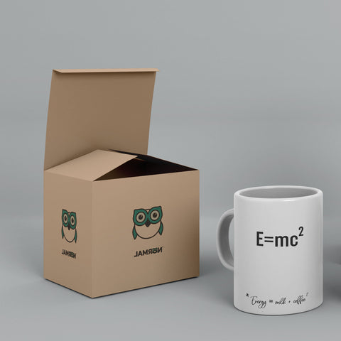 Einstein's Theory Of Coffee Relativity White Ceramic Mug