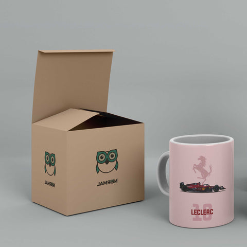 Charles Leclerc ferrari F1 2022 White Ceramic Mug