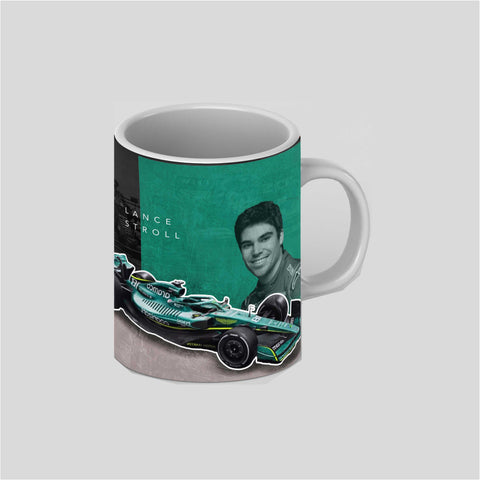 Lance Stroll Aston Martin 2022 Ed. White Ceramic Mug