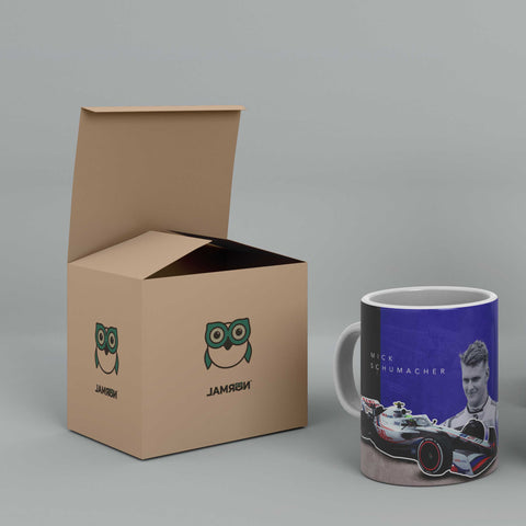 Michael Schumacher F1 2022 Ed. White Ceramic Mug