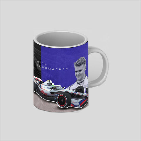 Michael Schumacher F1 2022 Ed. White Ceramic Mug