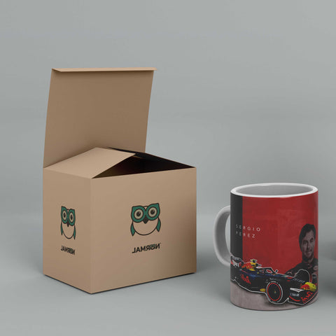 Sergio Perez Classic HQ 2022 Ed. White Ceramic Mug