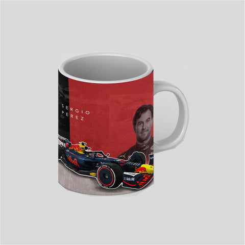 Sergio Perez Classic HQ 2022 Ed. White Ceramic Mug