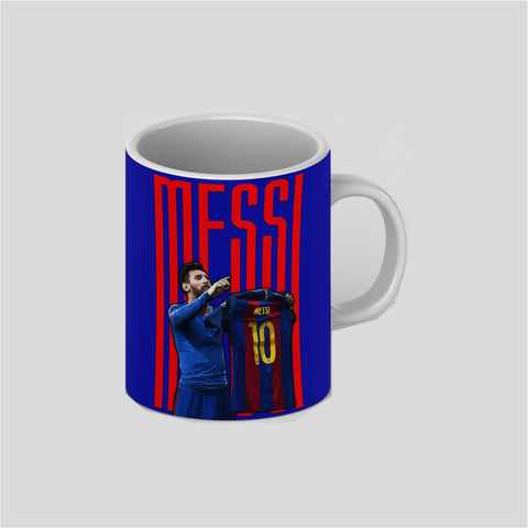 Messi The Legend White Ceramic Mug