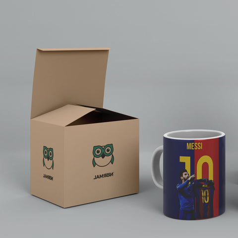 Messi The Coolest White Ceramic Mug