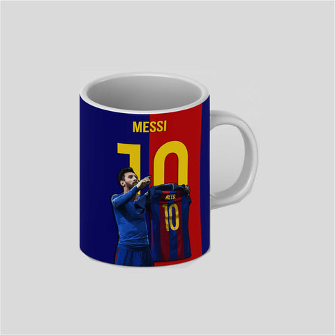 Messi The Coolest White Ceramic Mug