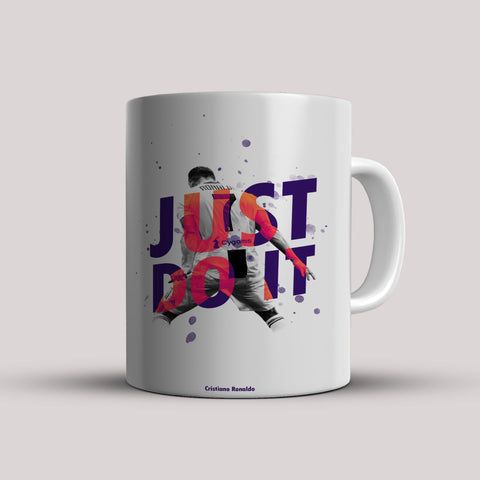 Ronaldo CR07 White Ceramic Mug