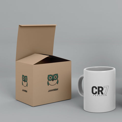 Ronaldo CR07 Forever White Ceramic Mug