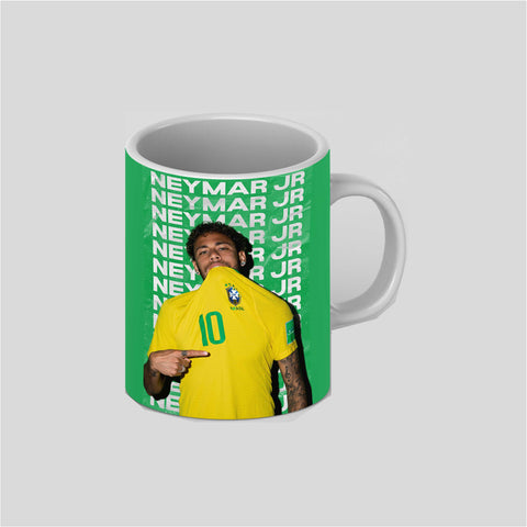 Neymar JR 10 Legend White Ceramic Mug