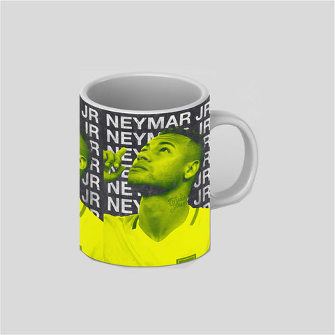Neymar JR Role Model White Ceramic Mug
