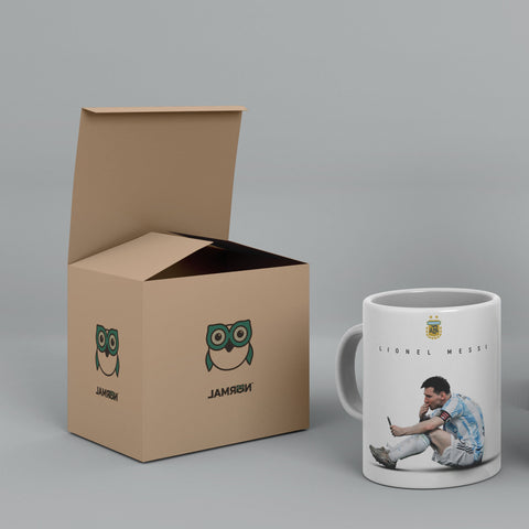 Leo Messi The Legendary Legacy White Ceramic Mug