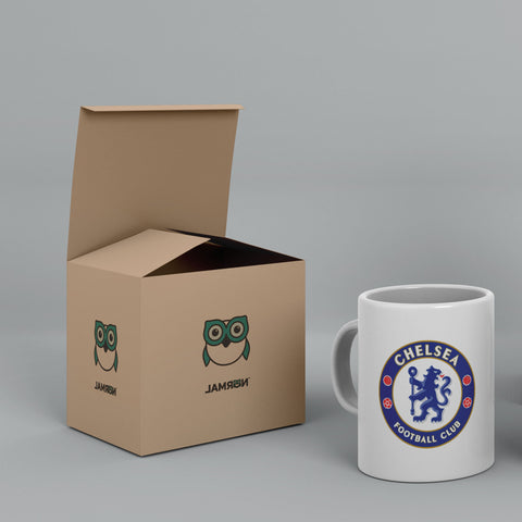 Chelsea Football Club White Ceramic Mug