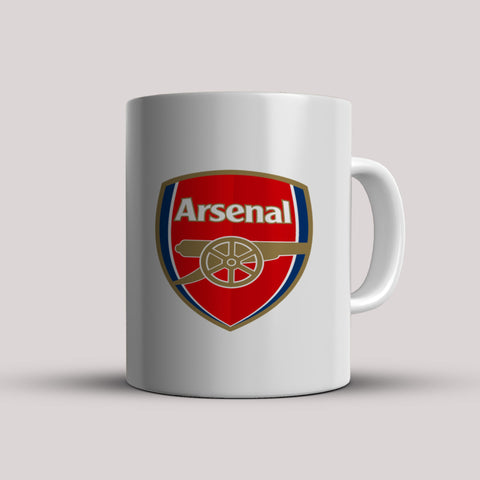 Arsenal Football Club White Ceramic Mug