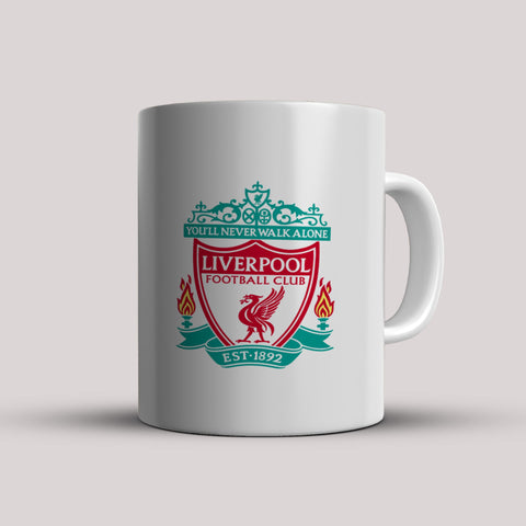 Liverpool Football Club White Ceramic Mug