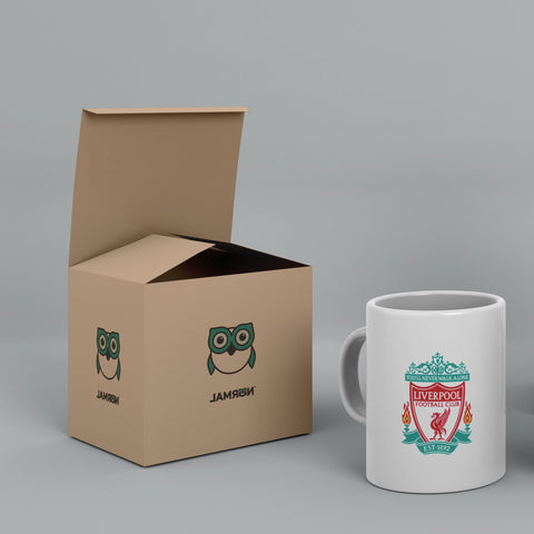 Liverpool Football Club White Ceramic Mug
