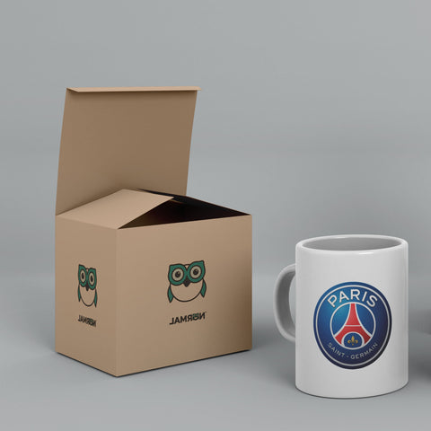 PSG Football Club White Ceramic Mug