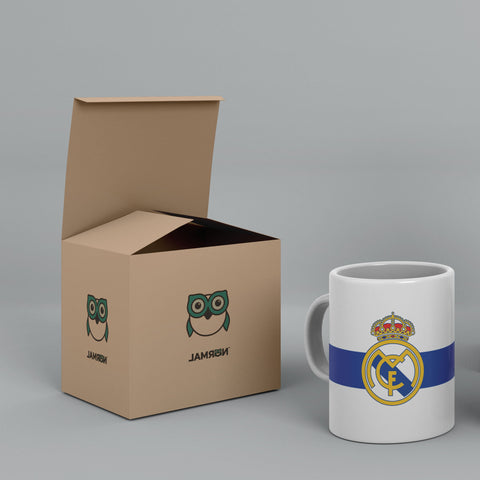 Real Madrid Football Club HQ White Ceramic Mug