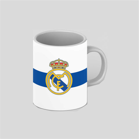 Real Madrid Football Club HQ White Ceramic Mug