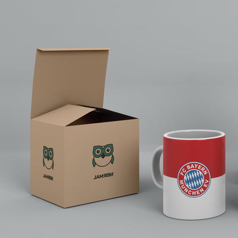 FC Bayern Munich HQ White Ceramic Mug