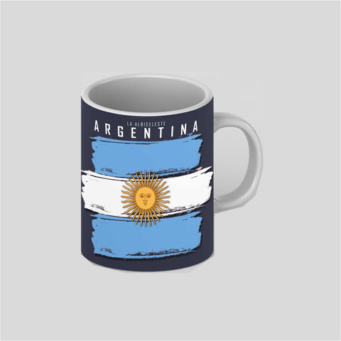 Argentina Football Team: Bring The World Cup Home White Ceramic Mug