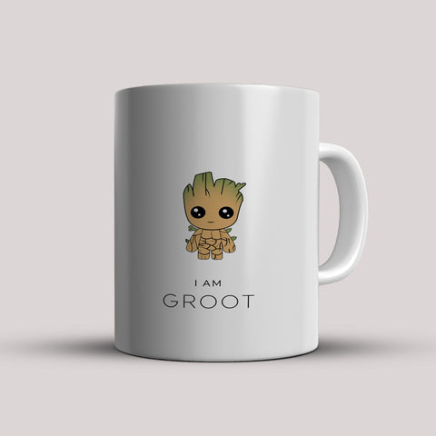 Groot White Ceramic Mug