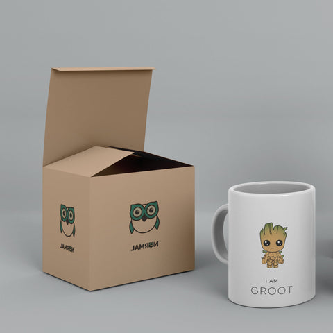 Groot White Ceramic Mug